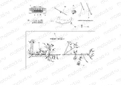 ELECTRICAL | ELECTRICAL, HARNESS - A15SXE85FI (49ATVHARNESS14SP850F)