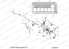 ELECTRICAL | ELECTRICAL, HARNESS - A20S6E57A1/3A1 (C102359-1)