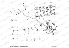 ELECTRICAL | ELECTRICAL, HARNESS - A20S6E57F1/FL (C102133-1)