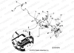 ELECTRICAL | ELECTRICAL, HARNESS - A20SLZ95AE (C101474)