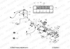 ELECTRICAL | ELECTRICAL, HARNESS - A20SVE95KR (C102268-3)