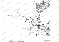 ELECTRICAL | ELECTRICAL, HARNESS - A20SYE85AP/CAP (C102330-3)