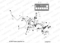 ELECTRICAL | ELECTRICAL, HARNESS - A21SVA85A3/CA3 (C102375-1)