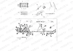 ELECTRICAL | ELECTRICAL, HARNESS, EPS - A13GH8EFK (49ATVHARNESS13850SCRAMI)
