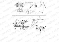 ELECTRICAL | ELECTRICAL, HARNESS, EPS - A14GH8EAI (49ATVHARNESS14SCRAM850)