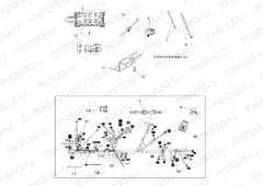 ELECTRICAL | ELECTRICAL, HARNESS, NON-EPS - A13GH85AJ (49ATVHARNESS13850SCRAM)
