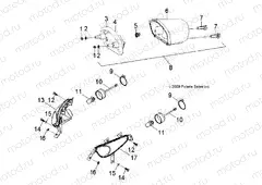 ELECTRICAL | ELECTRICAL, HEADLIGHTand TAILLIGHT - A15YAK05AD/AF (49ATVHEADLIGHT10OUT50)