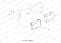 ELECTRICAL | ELECTRICAL, HEADLIGHTS - A09BG50AA (49ATVHEADLIGHT08SCRAM)