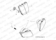 ELECTRICAL | ELECTRICAL, HEADLIGHTS - A09MN50ET (49ATVHEADLIGHT08X2500QUAD)