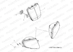 ELECTRICAL | ELECTRICAL, HEADLIGHTS - A10DH50AX/AZ (49ATVHEADLTASM08SP500)