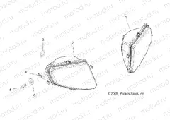 ELECTRICAL | ELECTRICAL, HEADLIGHTS - A10LB27AA (49ATVHEADLTASM10HAWK)