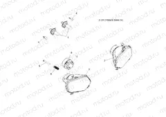 ELECTRICAL | ELECTRICAL, HEADLIGHTS - A15SVA85FD (49ATVHEADLIGHT13850SCRAMI)