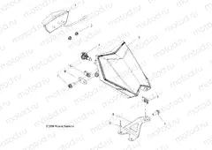 ELECTRICAL | ELECTRICAL, HEADLIGHTS and TAILLIGHTS and BULBS - A10GJ45AA (49ATVHEADLIGHT09OUT450)