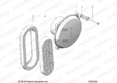 ELECTRICAL | ELECTRICAL, HEADLIGHTS AND TAILLIGHTS - L20U2NAFLA (49LEVHEADLT14EM)