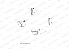 ELECTRICAL | ELECTRICAL, HEADLIGHTS, TAILLIGHTS and BULBS - R15RMA57AA/AR/AZ/AC/LA/H57AR (49RGRTAILLAMPS15570)