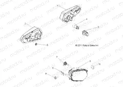 ELECTRICAL | ELECTRICAL, HEADLIGHTS, TAILLIGHTS and BULBS - Z15VHA57AJ/E57AS/AK (49RGRTAILLAMPS12RZR570)