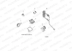 ELECTRICAL | ELECTRICAL, HORN and BATTERY SWITCH - A16SYS95CK (100372)