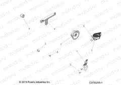 ELECTRICAL | ELECTRICAL, HORN, MISC. - D20BBP99A4/B4/FP99A4 (C0703255-1)