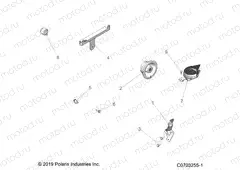 ELECTRICAL | ELECTRICAL, HORN, MISC. - D21BBP99A4/B4/FP99A4 (C0703255-1)