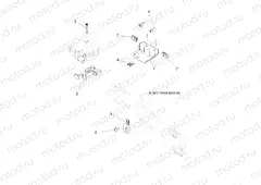 ELECTRICAL | ELECTRICAL, IGNITION COIL MOUNTING - A13GH85AJ/EAK (49ATVIGNITION13850SCRAM)