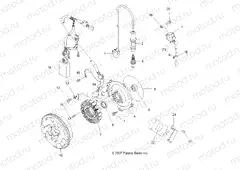 ELECTRICAL | ELECTRICAL, IGNITION SYSTEM - A08MH50AX/AZ (49ATVMAGNETO08SP500)