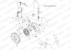 ELECTRICAL | ELECTRICAL, IGNITION SYSTEM - A09LH46AQ/AX/AZ (49ATVMAGNETO08SP400)