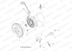 ELECTRICAL | ELECTRICAL, IGNITION SYSTEM - A09MN50ET (49ATVMAGNETO08SP500EFI)