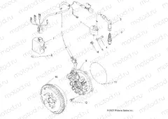 ELECTRICAL | ELECTRICAL, IGNITION SYSTEM - A11EA32FA (49ATVMAGNETO08BOSS)
