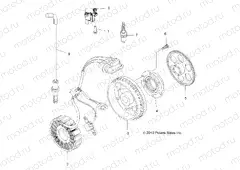 ELECTRICAL | ELECTRICAL, IGNITION SYSTEM - A13DN5EAF/EAR (49ATVMAGNETO11SPTRG550)