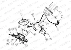 ELECTRICAL | ELECTRICAL, INSTRUMENT POD ADJUSTABLE TILT STEERING - e2/e4/e6/eS/eL/eLXD (49GEMELECTRICAL11INSTRUMENT)