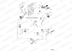 ELECTRICAL | ELECTRICAL, LICENSE PLATES AND MIRRORS - R17RTED1F1/SD1C1 (701679)