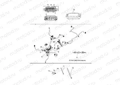 ELECTRICAL | ELECTRICAL, MAIN WIRE HARNESS - A15SJE57HI (49ATVHARNESS1570SPTR)