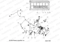 ELECTRICAL | ELECTRICAL, MAIN WIRE HARNESS - A22SEZ57BM/BN (C0211396)