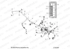 ELECTRICAL | ELECTRICAL, MAIN WIRE HARNESS - A22SJE57BX/BX (C102367)