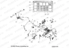ELECTRICAL | ELECTRICAL, MAIN WIRE HARNESS - A23SEE57F1/S57C1/C2/C3/CL/F1/F2/F3/FL (C0201219)