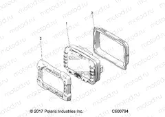 ELECTRICAL | ELECTRICAL, MULTI FUNCTION GAUGE NO GPS - S22TDL8RS/8RE (C600794)