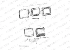 ELECTRICAL | ELECTRICAL, MULTI FUNCTION GAUGE - S20EFK8PS/EFM8PS ALL OPTIONS (600266)