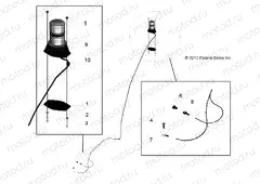 ELECTRICAL | ELECTRICAL, OPTIONS, BEACON, YELLOW WARNING, SERVICE - L15G2/4/6 ALL OPTIONS (49GEMOPTIONS11BEACON)