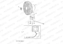 ELECTRICAL | ELECTRICAL, OPTIONS, DASH FAN, BLACK, FAN and HARDWARE ONLY - L15G2/4/6 ALL OPTIONS (49GEMOPTIONS14FAN)