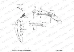 ELECTRICAL | ELECTRICAL, REAR LIGHTING (USA) - T20AARGB ALL OPTIONS (C0513932)
