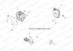 ELECTRICAL | ELECTRICAL, REGULATOR, RELAYS and ECU - R13WH50AG/AH/AR/AX (49RGRELECT13500CREW)