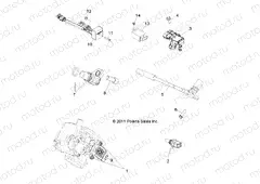 ELECTRICAL | ELECTRICAL, SENSORS and CONTROL MODULES - R13VH57AD (49RGRELECT12RZR570I)