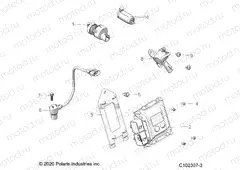 ELECTRICAL | ELECTRICAL, SWITCHES, SENSORS and ECM - A21SJE57AX/BX (C102307-3)