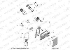 ELECTRICAL | ELECTRICAL, SWITCHES, SENSORS and ECM - A23SEA57F1/T57C1/C2/F1 (C102316-2)