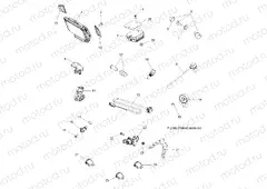 ELECTRICAL | ELECTRICAL, SWITCHES, SENSORS, ECU and CONTROL MODULES - A09ZN85/8X ALL OPTIONS (49ATVSWITCHES09SPXP850)