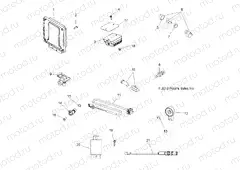ELECTRICAL | ELECTRICAL, SWITCHES, SENSORS, ECU and CONTROL MODULES - A13TN55FA (49ATVSWITCHES11SPX2550I)