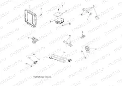 ELECTRICAL | ELECTRICAL, SWITCHES, SENSORS, ECU and CONTROL MODULES - A13ZN55AA/AQ/AZ (49ATVSWITCHES12SP550)
