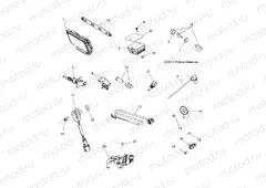 ELECTRICAL | ELECTRICAL, SWITCHES, SENSORS, ECU and CONTROL MODULES - A15SXE95AC/AK/AW/L95AM (49ATVSWITCHES15850SP)