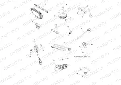 ELECTRICAL | ELECTRICAL, SWITCHES, SENSORS, ECU and CONTROL MODULES - A15SYE95AX/L95AP (49ATVSWITCHES14SPTRG850)
