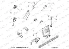 ELECTRICAL | ELECTRICAL, SWITCHES, SENSORS, ECU and CONTROL MODULES - A20SVA85A3 (C102345-6)